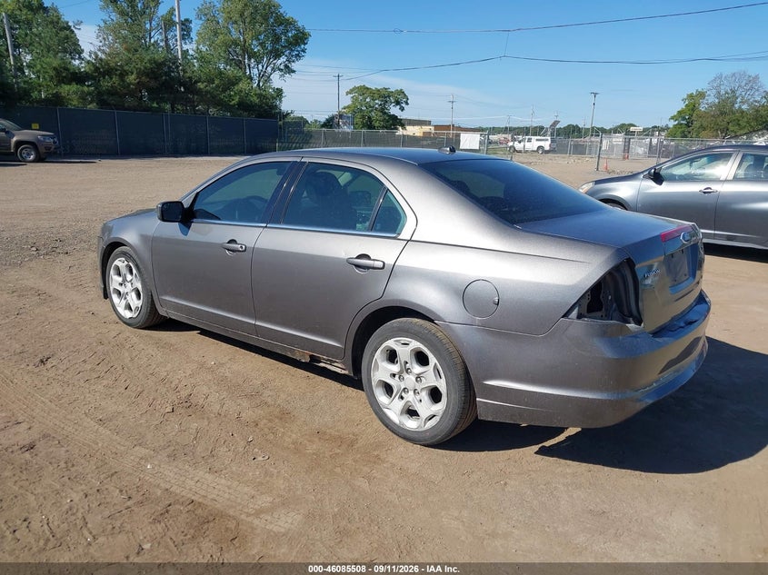 Vin: 3fahp0ha4br117987, lot: 46585115, ford fusion se 20113