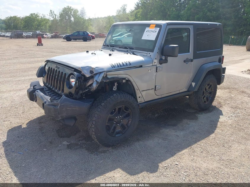 JEEP WRANGLER 2014 VIN 1C4AJWAG0EL210183