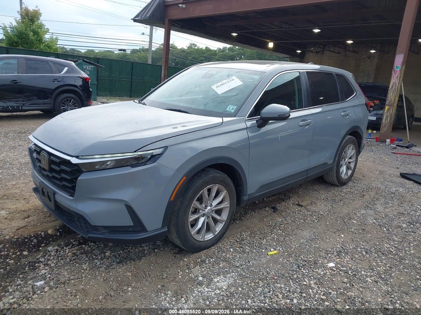 2025 Honda Cr-V Ex-L Awd, Flood, IAAI, VIN 2HKRS4H77SH404350 — photo 2