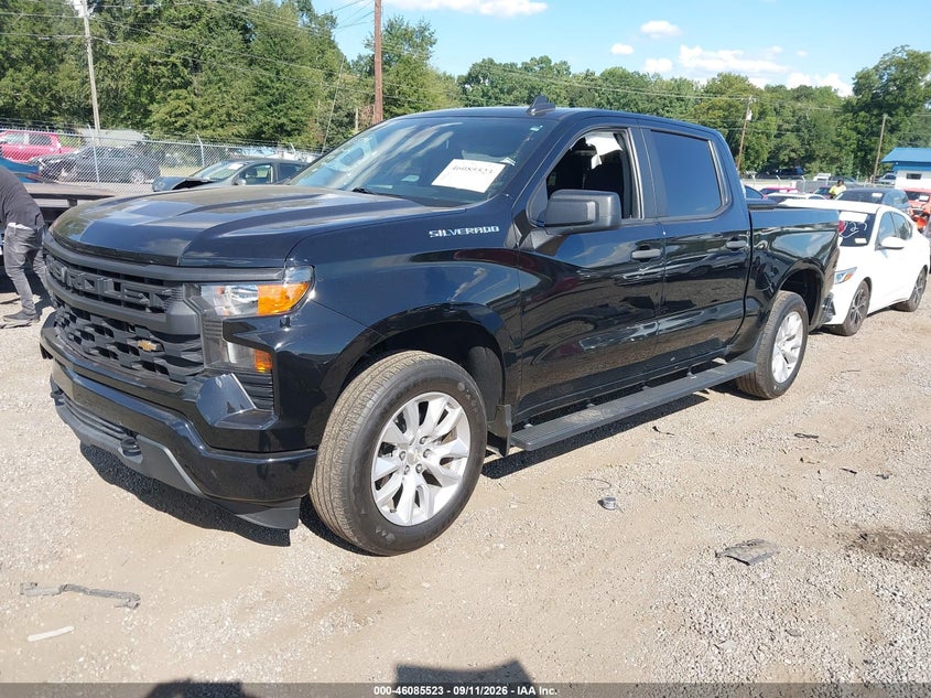 Vin: 1gcpabek4nz561354, lot: 46585130, chevrolet silverado 1500 2wd  short bed custom 20222