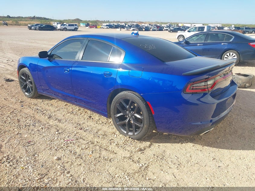 Vin: 2c3cdxbg9nh126112, lot: 46585145, dodge charger sxt rwd 20223