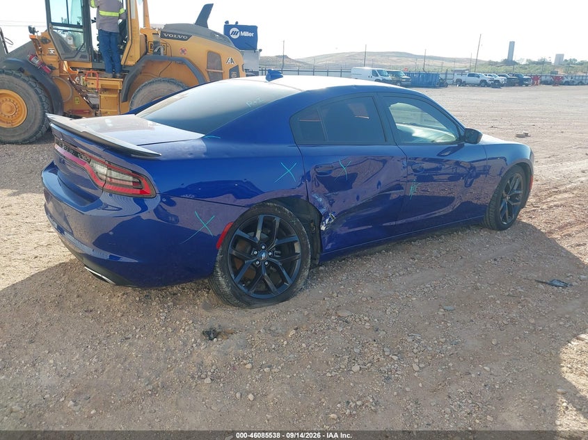 Vin: 2c3cdxbg9nh126112, lot: 46585145, dodge charger sxt rwd 20224