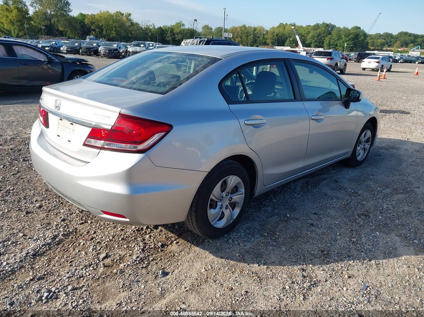 2015 HONDA CIVIC auction photo 4