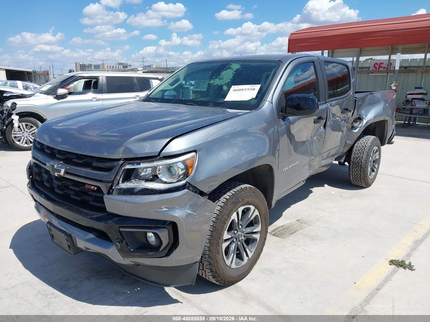 Vin: 1gcgsden2n1108559, lot: 46585165, chevrolet colorado 2wd  short box z71 20222