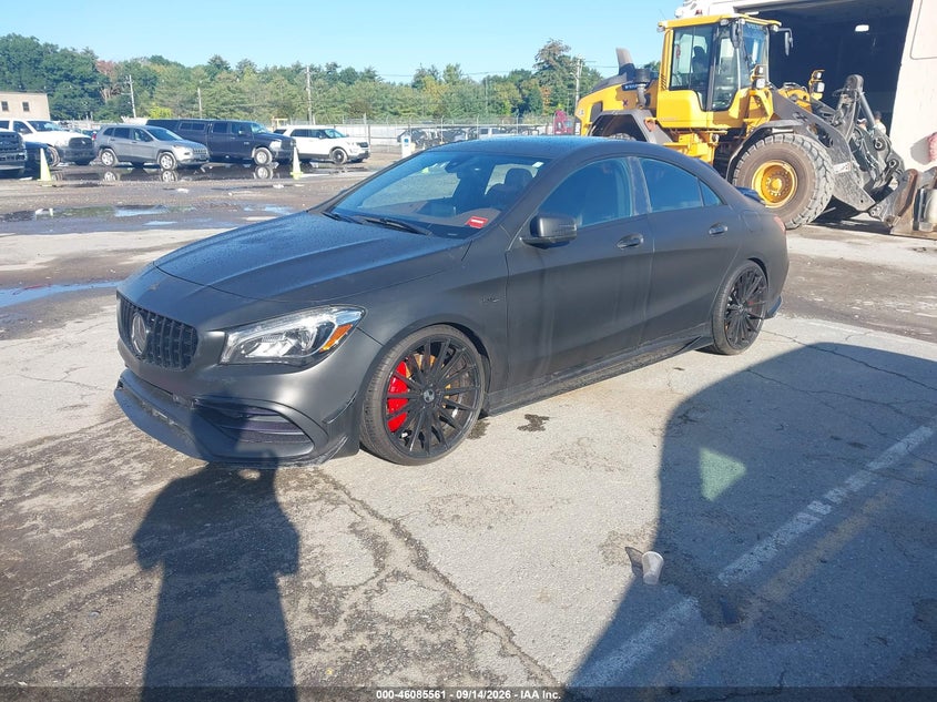 Vin: wddsj5cb9jn664646, lot: 46585168, mercedes-benz amg cla 45 4matic 20182