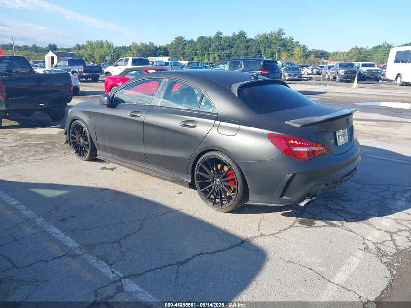 Vin: wddsj5cb9jn664646, lot: 46585168, mercedes-benz amg cla 45 4matic 20183