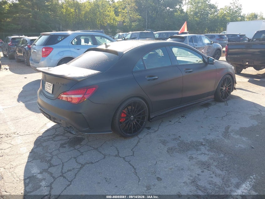 Vin: wddsj5cb9jn664646, lot: 46585168, mercedes-benz amg cla 45 4matic 20184