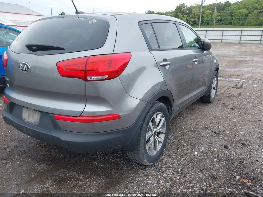 Vin: kndpbcacxg7807985, lot: 46585170, kia sportage lx 20164