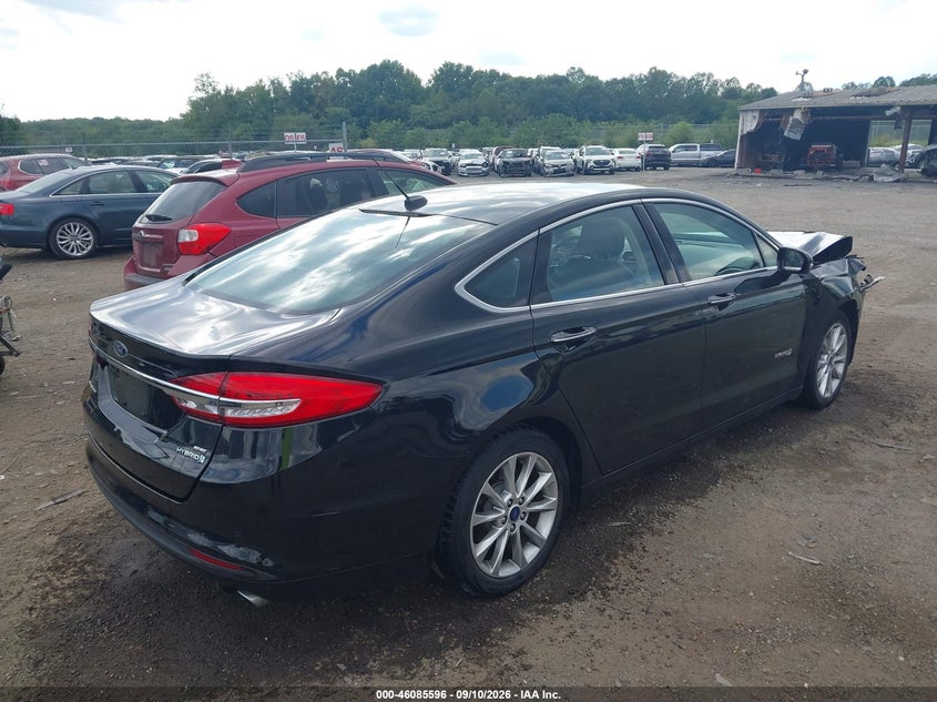Vin: 3fa6p0lu1hr161804, lot: 46585203, ford fusion hybrid se 20174