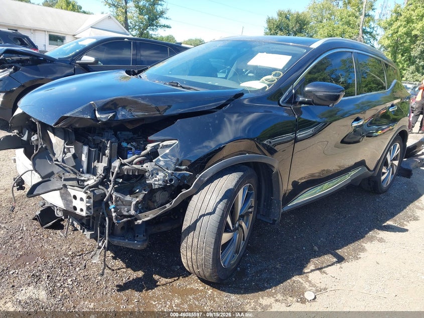 Vin: 5n1az2mh7gn126841, lot: 46585204, nissan murano platinum 20162