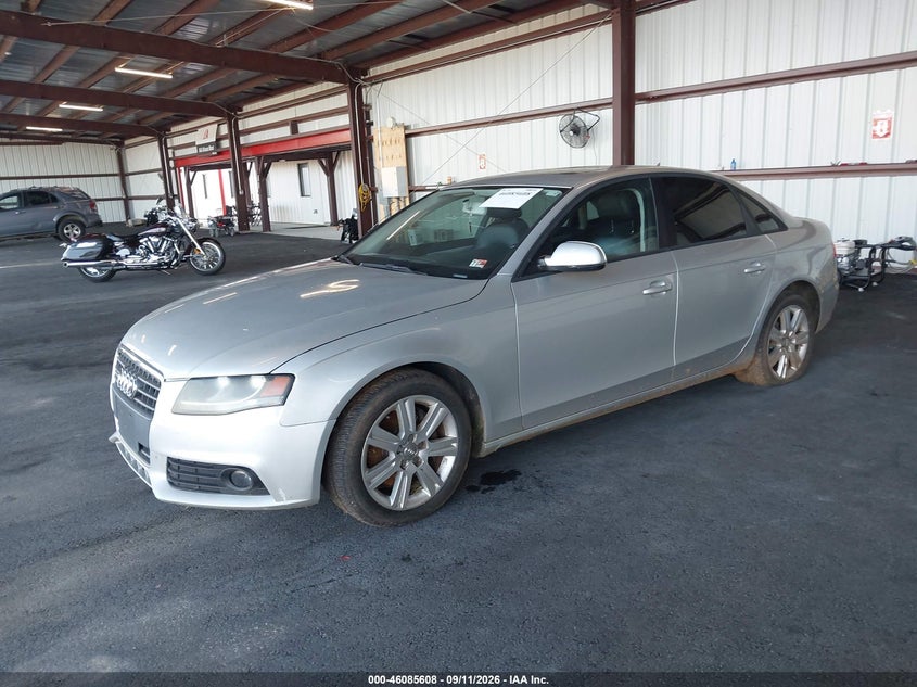 2011 AUDI A4 auction photo 2