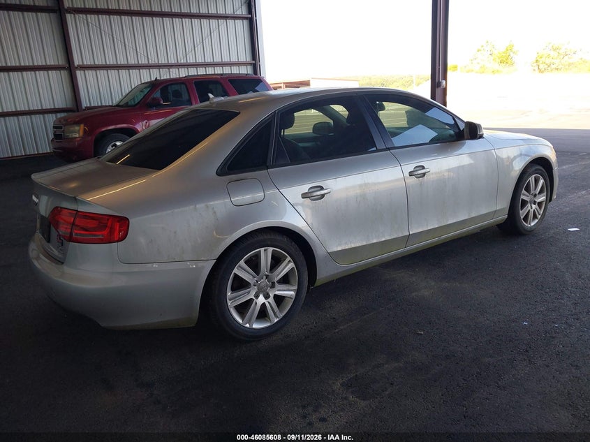 2011 AUDI A4 auction photo 4