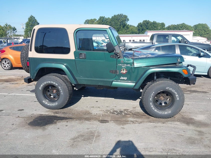 JEEP WRANGLER 2000 VIN 1J4FA59S3YP732032