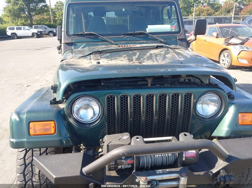 JEEP WRANGLER 2000 VIN 1J4FA59S3YP732032