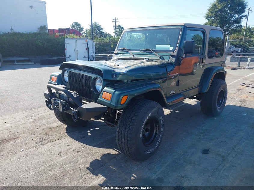 JEEP WRANGLER 2000 VIN 1J4FA59S3YP732032