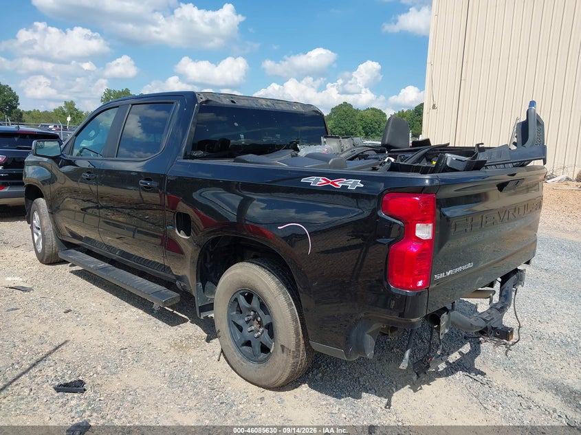 Vin: 1gcuydedxkz393257, lot: 46585237, chevrolet silverado 1500 lt 20193