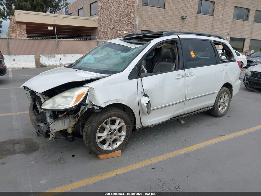 2004 Toyota Sienna, Био/химия, IAAI, VIN 5TDBA22C14S009463 — фото 2