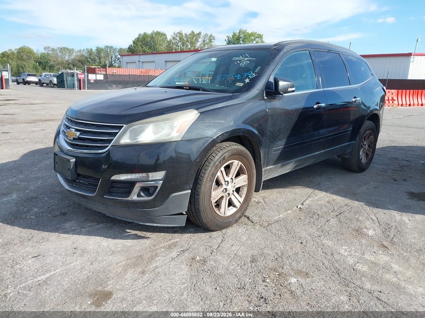 Vin: 1gnkvgkd6ej375838, lot: 46585259, chevrolet traverse 1lt 20142