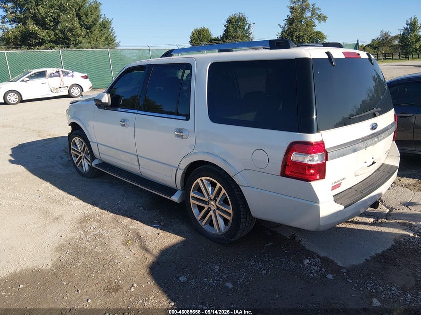 Vin: 1fmju1kt4fef01812, lot: 46585265, ford expedition limited 20153