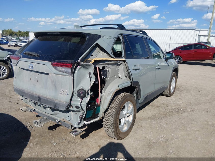 Vin: 2t3rwrfvxlw080887, lot: 46585272, toyota rav4 hybrid xle 20204