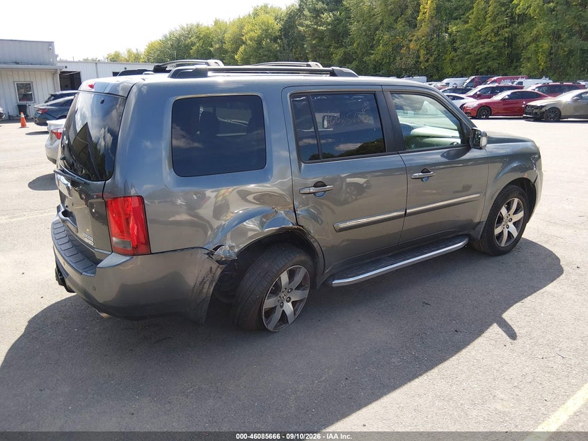 Vin: 5fnyf4h9xcb044086, lot: 46585273, honda pilot touring 20124