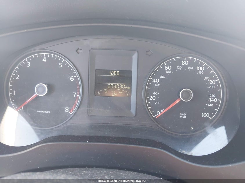 VOLKSWAGEN JETTA 2014 VIN 3VW2K7AJ9EM242225