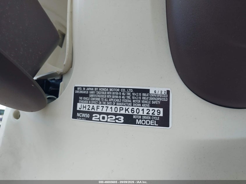 HONDA NCW50 2023