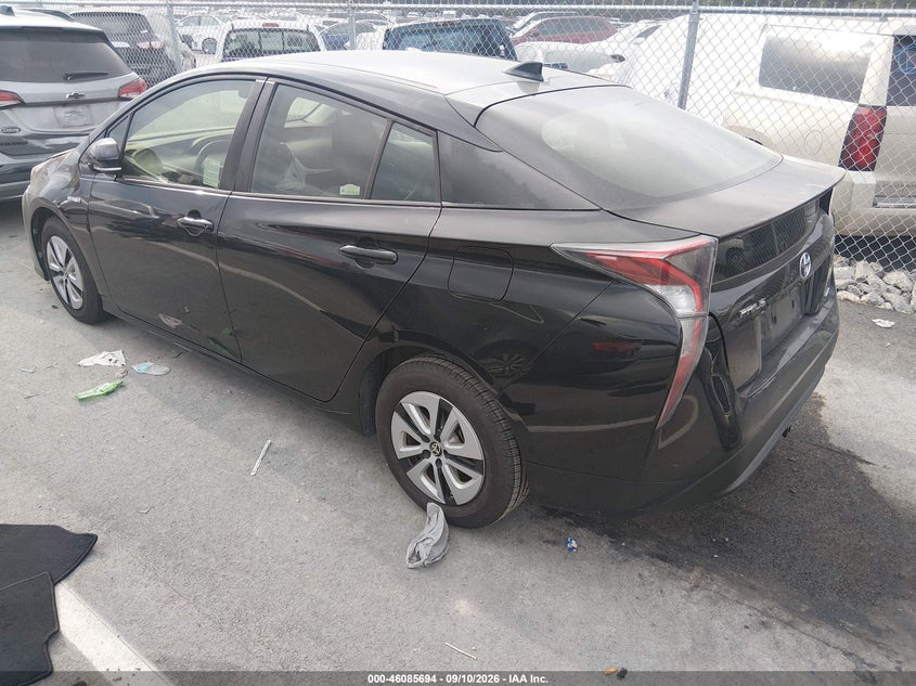 2016 TOYOTA PRIUS auction photo 3