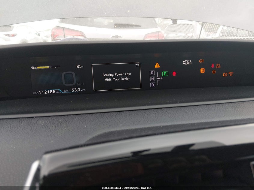 2016 TOYOTA PRIUS auction photo 7