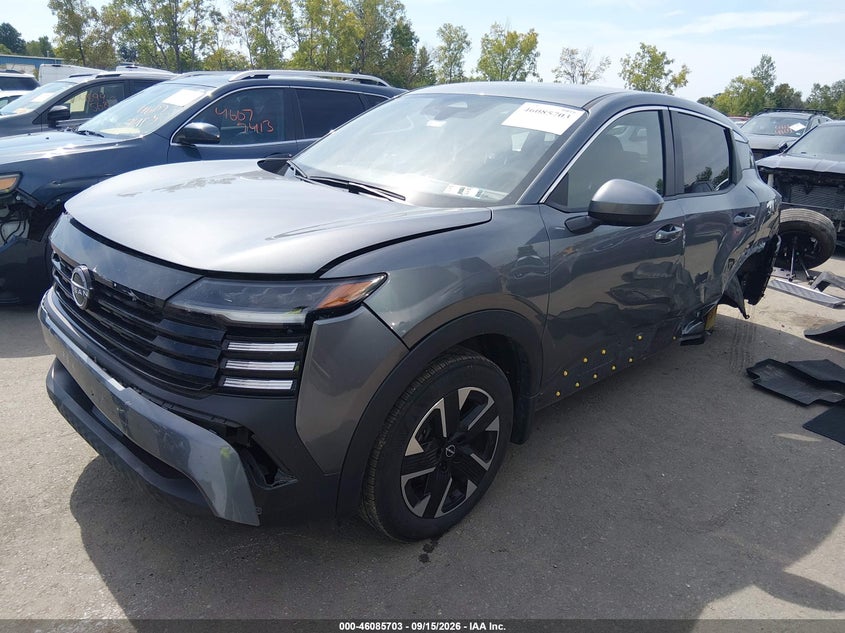 Vin: 3n8ap6cb6sl312043, lot: 46585310, nissan kicks sv intelligent awd 20252
