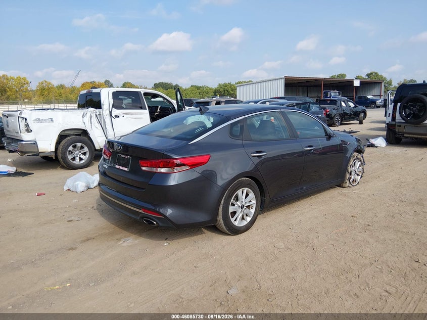 Vin: knagt4l38h5175692, lot: 46585337, kia optima lx 20174