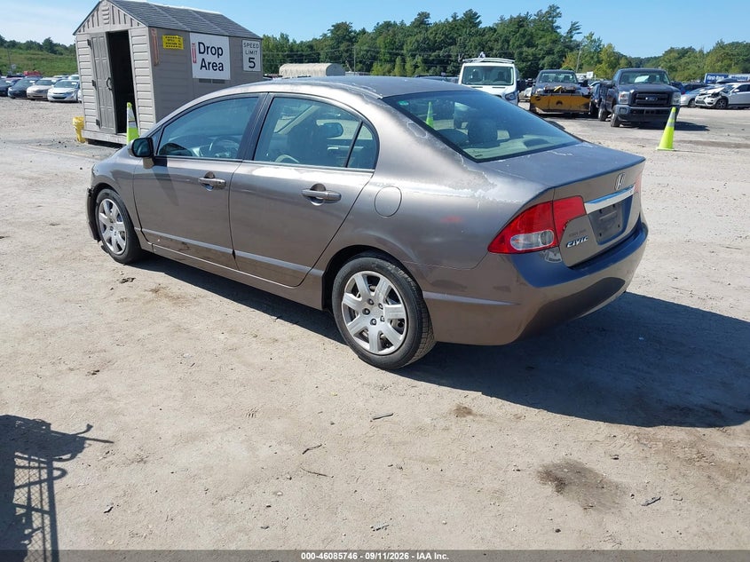 Vin: 2hgfa1f59ah505520, lot: 46585353, honda civic lx 20103