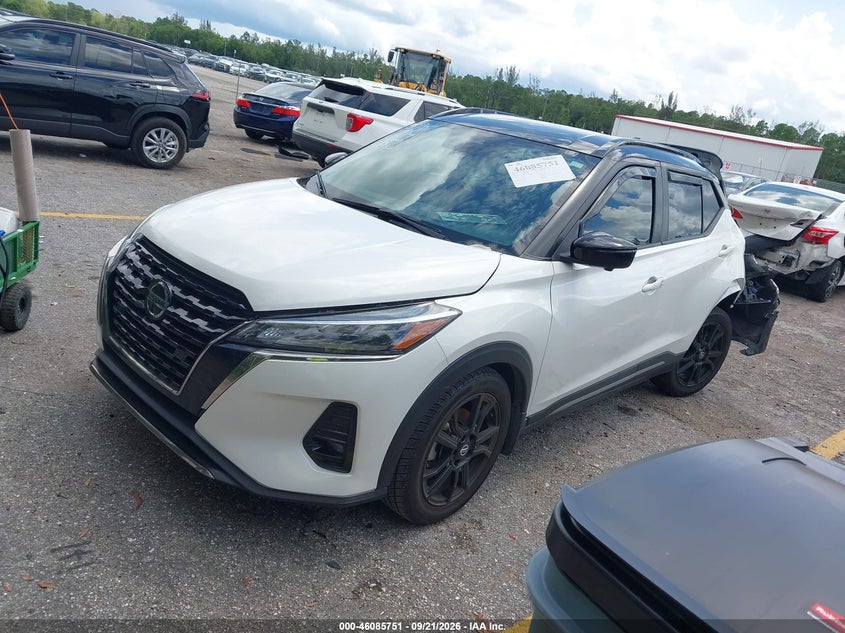 Vin: 3n1cp5dv9ml525100, lot: 46585358, nissan kicks sr xtronic cvt 20212