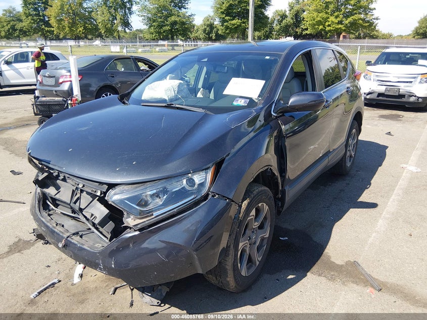 2017 Honda CR-V, Front End, IAAI, VIN 5J6RW2H87HL034016 — photo 2