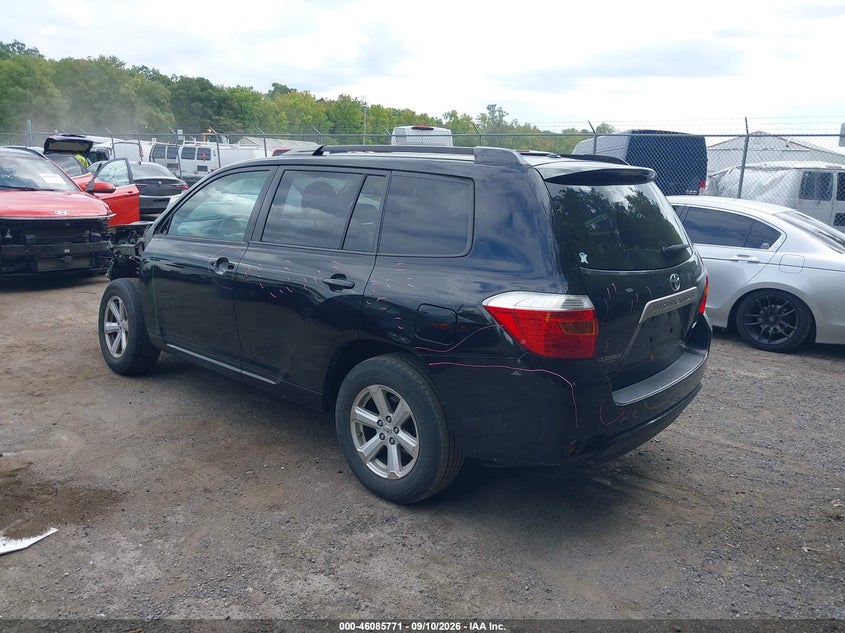 Vin: jtebk3eh1a2166080, lot: 46585378, toyota highlander base v6 20103