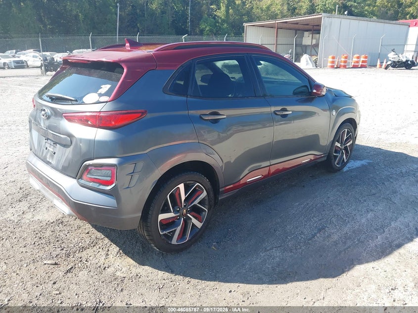 Vin: km8k5ca52ku309997, lot: 46585394, hyundai kona iron man 20194