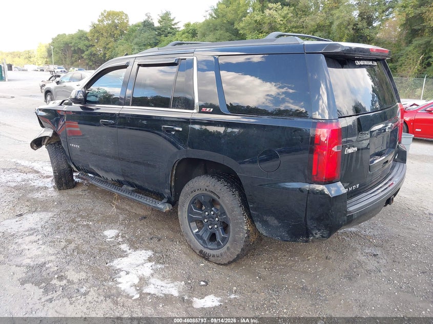 Vin: 1gnskbkc5jr272764, lot: 46585400, chevrolet tahoe lt 20183