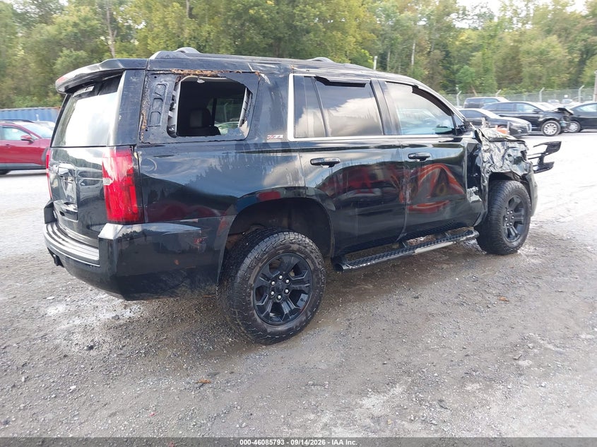 Vin: 1gnskbkc5jr272764, lot: 46585400, chevrolet tahoe lt 20184