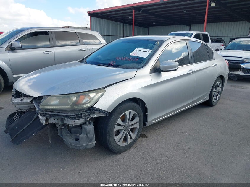 Vin: 1hgcr2f35fa039087, lot: 46585414, honda accord lx 20152