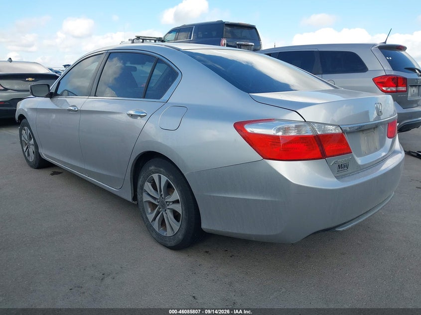 Vin: 1hgcr2f35fa039087, lot: 46585414, honda accord lx 20153