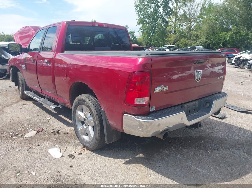 Vin: 1c6rr7gt3es400305, lot: 46585458, ram 1500 big horn 20143