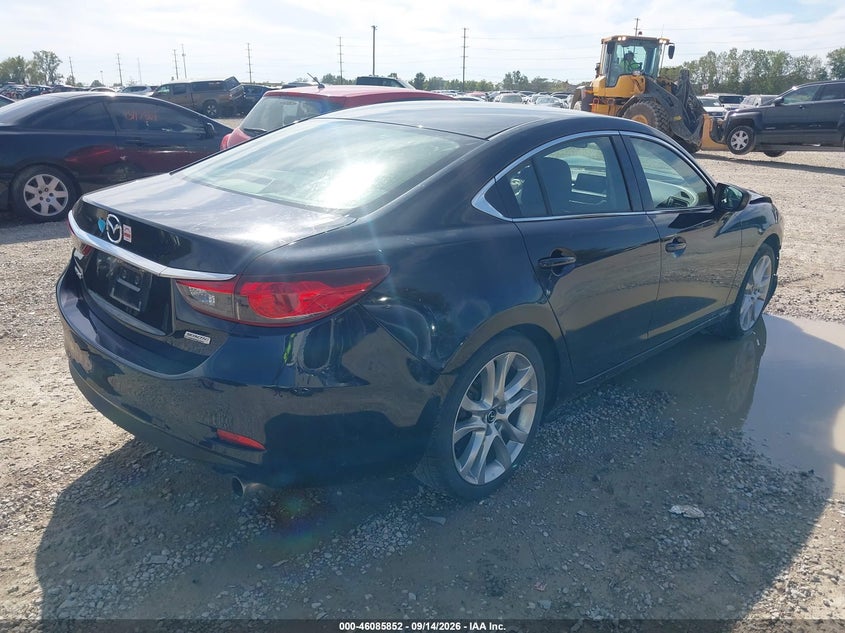 Vin: jm1gj1v53g1415310, lot: 46585459, mazda mazda6 i touring 20164