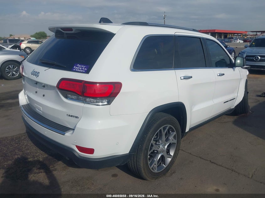Vin: 1c4rjfbg2lc328332, lot: 46585465, jeep grand cherokee limited 4x4 20204