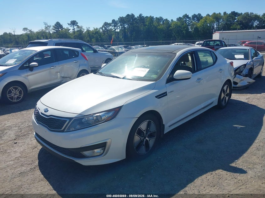 2013 KIA OPTIMA HYBRID auction photo 2