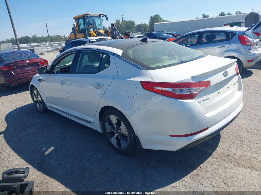 2013 KIA OPTIMA HYBRID auction photo 3