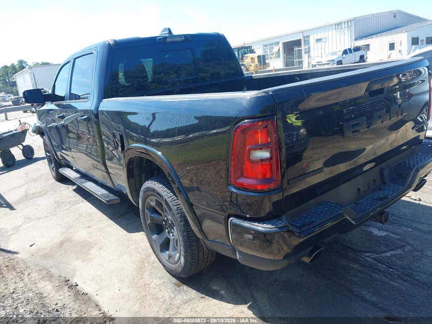 Vin: 1c6srfmp7sn507984, lot: 46585479, ram 1500 big horn  4x4 6'4 box 20253
