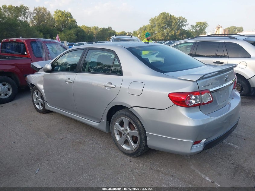 Vin: 2t1bu4ee7bc751758, lot: 46585488, toyota corolla s 20113