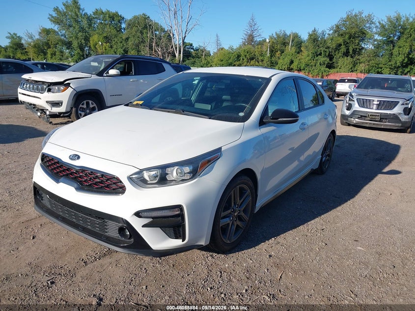 Vin: 3kpf34adxle257270, lot: 46585491, kia forte gt-line 20202