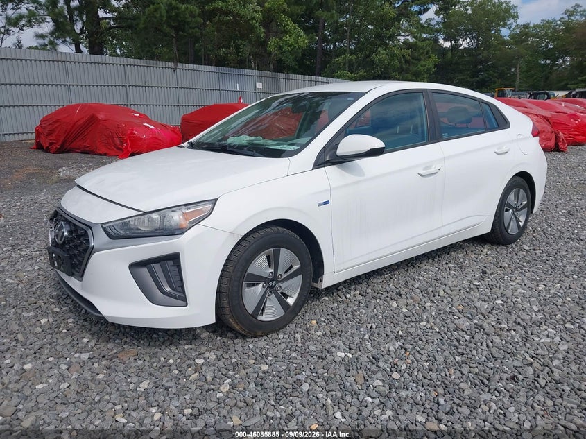 Vin: kmhc65lcxlu219832, lot: 46585492, hyundai ioniq hybrid blue 20202