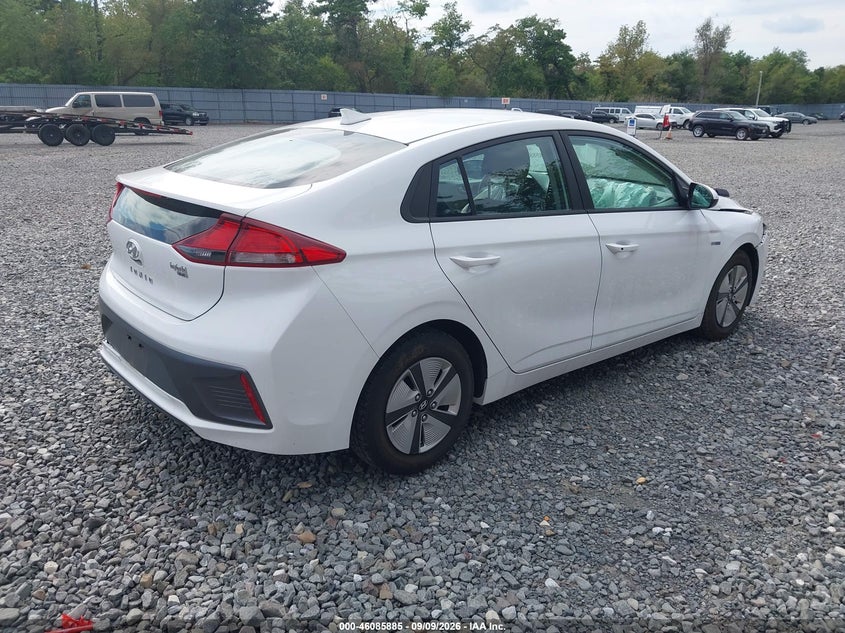 Vin: kmhc65lcxlu219832, lot: 46585492, hyundai ioniq hybrid blue 20204